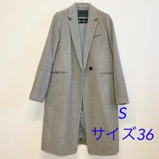 スピックアンドスパン(Spick & Span)の【Spick & Span】 チェスターコート インポートメルトン イタリア生地(チェスターコート)