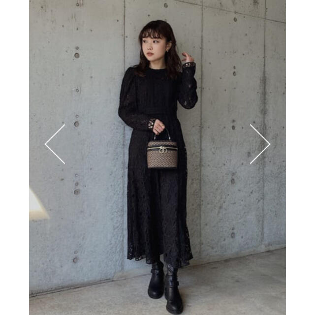 moussy(マウジー)の今だけ定価よりお安く♡MOUSSY CLASSICAL LACE ドレス レディースのワンピース(ロングワンピース/マキシワンピース)の商品写真