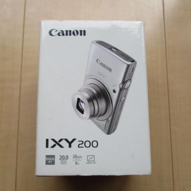 未使用 キャノン CANON IXY200 シルバー デジカメ