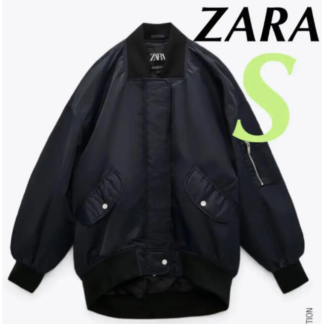 Zara ウォーターレペレント キルティング ボンバージャケット