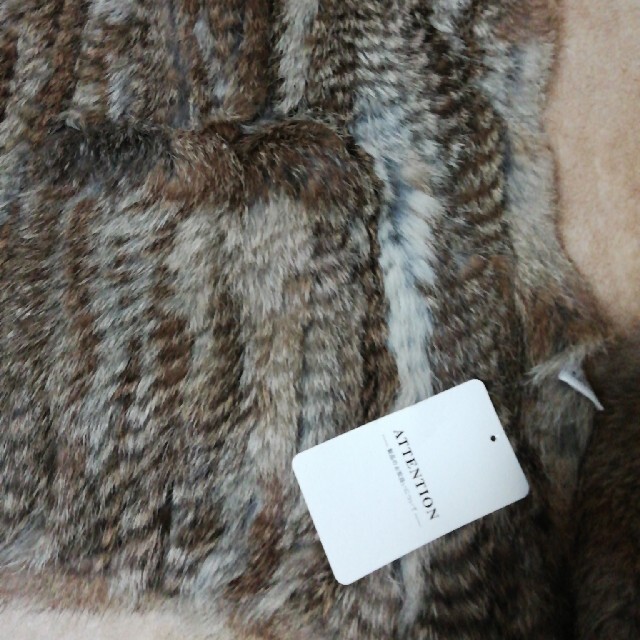 ラビット ファー レディースのジャケット/アウター(毛皮/ファーコート)の商品写真