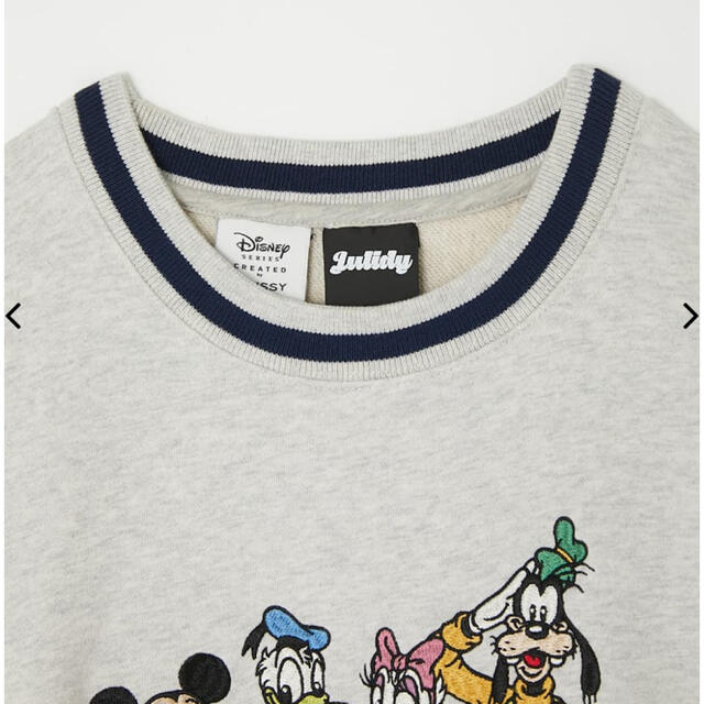 julidy×moussy×Disneyスウェット トレーナー