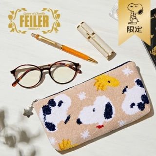 FEILER   フェイラー　スヌーピー　コラボ　ポーチ　未使用品