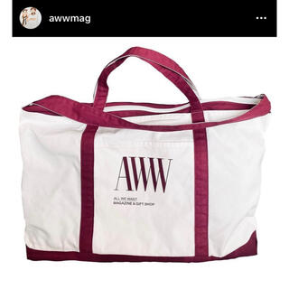 未使用　aww magazine オリジナル　トートバッグ