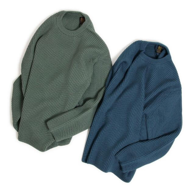 BATONER バトナー  RIB CREWNECK BN-18FW-019 3