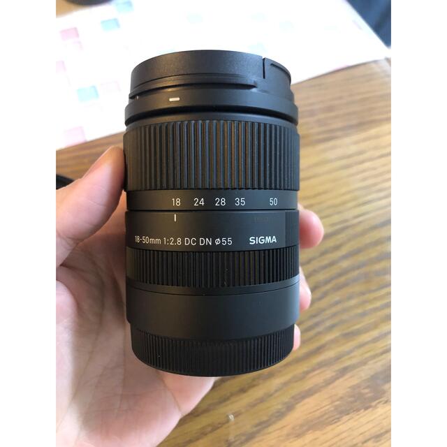 品質は非常に良い SIGMA ソニーEマウンド DN DC F2.8 シグマ 18-50mm