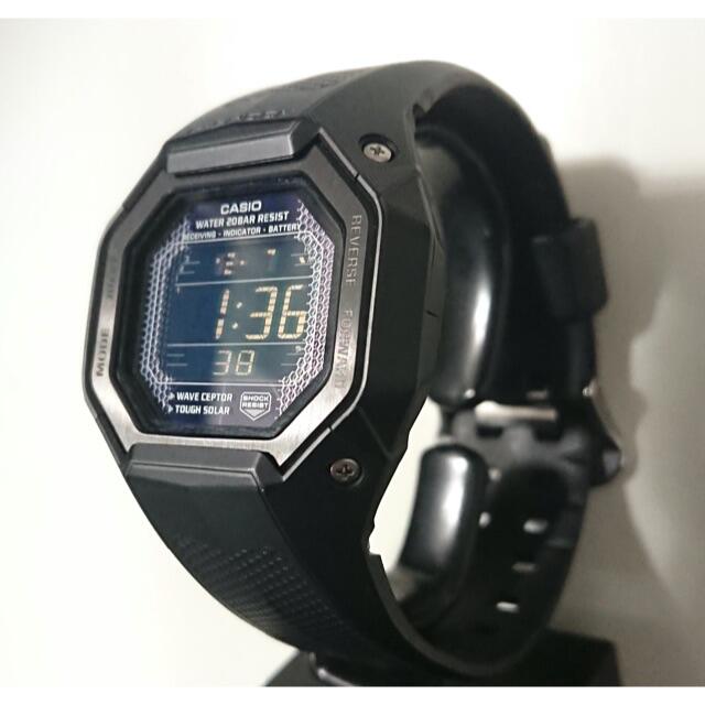 カシオG-shockGE056BJ電波ソーラー腕時計。