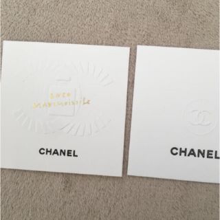 シャネル(CHANEL)のCHANEL ムエット　2枚セット(その他)