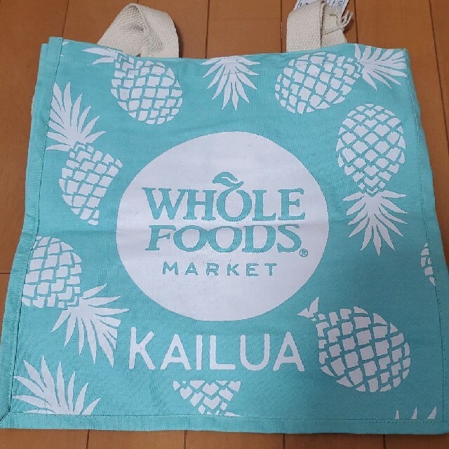 WHOLE FOODS(ホールフーズ)トートバッグ　エコバッグ レディースのバッグ(トートバッグ)の商品写真