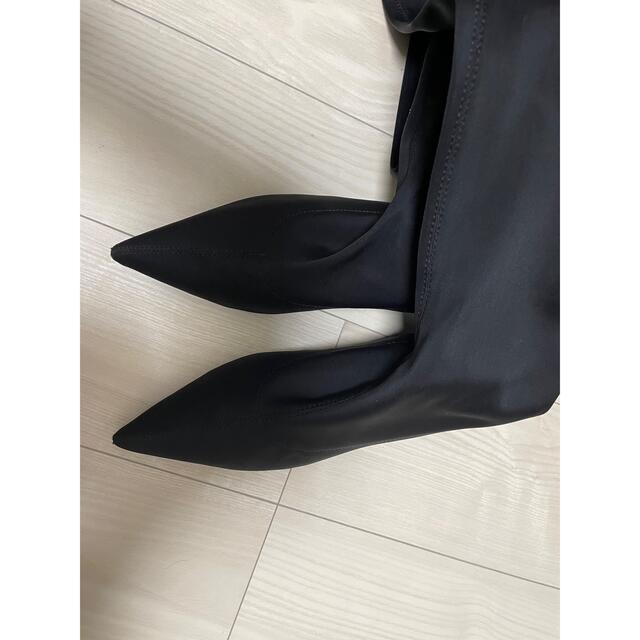 sakura様専用 YELLO TOKYO BLACK FLAT LONG レディースの靴/シューズ(ブーツ)の商品写真