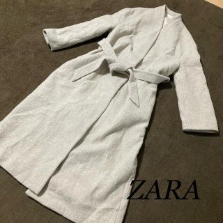 ザラ(ZARA)のZARA 超ロングコート ガウンコート(ロングコート)