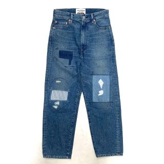 21SS JUNYA WATANABE denim ダメージリペア デニムパンツ
