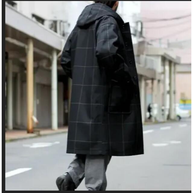 graphpaper original pane hooded coat 2
