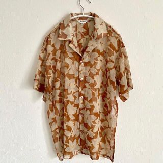 マウジー(moussy)のmoussy マウジー オープンカラーシャツ シアーシャツ シースルー(シャツ/ブラウス(半袖/袖なし))