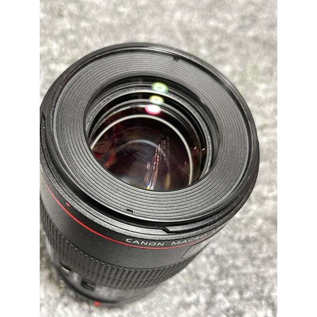 Canon(キヤノン)のCanon レンズ EF100mm F2.8Lマクロ IS USM スマホ/家電/カメラのカメラ(その他)の商品写真