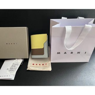 マルニ(Marni)のMarniマルニ阪急うめだ本店購入 財布 コンパクトウォレット 新品 レアカラー(財布)