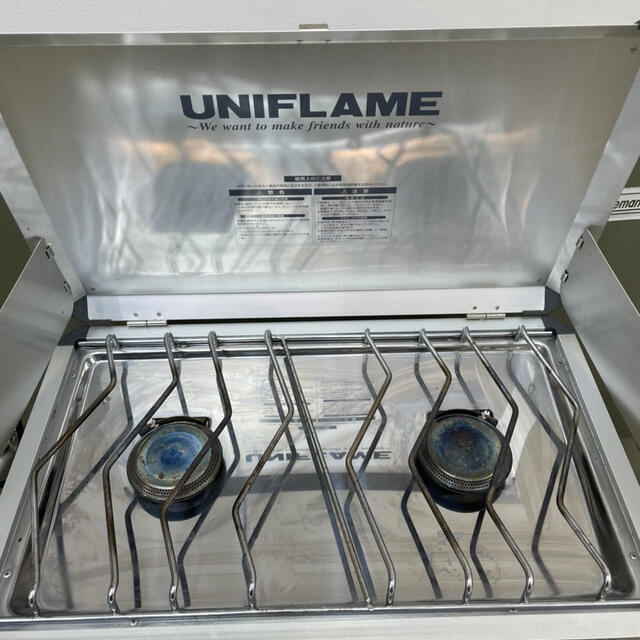 UNIFLAME(ユニフレーム)のユニフレーム ツーバーナー US-1900 スポーツ/アウトドアのアウトドア(調理器具)の商品写真