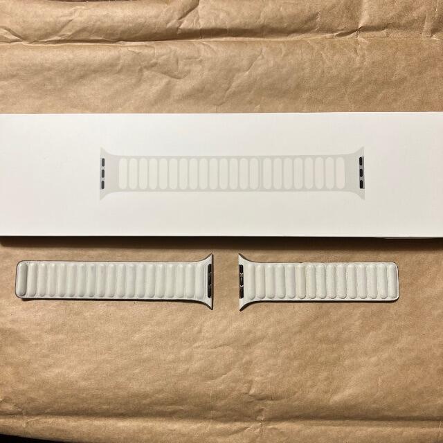 Apple - Apple Watch レザーリンク S/M 44mm チョーク