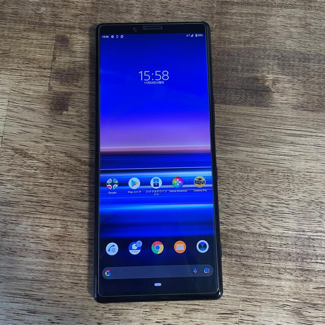 xperia 1 softbank 802SO ブラック 本体 sony