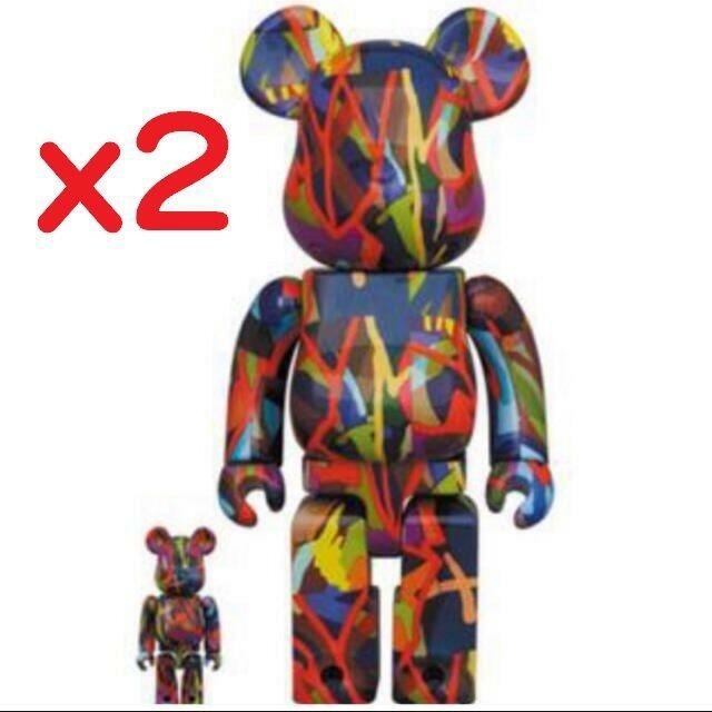 BE@RBRICK KAWS TENSION 100% & 400% x2Set その他 BE@RBRICK KAWS TENSION 100% & 400% x2Set その他