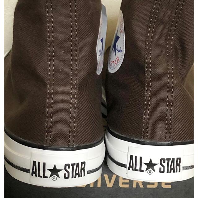 CONVERSE(コンバース)のコンバース　オールスター　フラットアイレッツHI ブラウン　ハイカット　29cm メンズの靴/シューズ(スニーカー)の商品写真