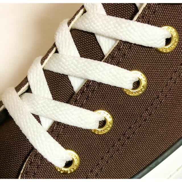 CONVERSE(コンバース)のコンバース　オールスター　フラットアイレッツHI ブラウン　ハイカット　29cm メンズの靴/シューズ(スニーカー)の商品写真