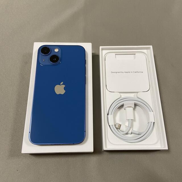 iPhone(アイフォーン)の未使用 iPhone13 mini 128GB ブルー Apple版SIMフリー スマホ/家電/カメラのスマートフォン/携帯電話(スマートフォン本体)の商品写真