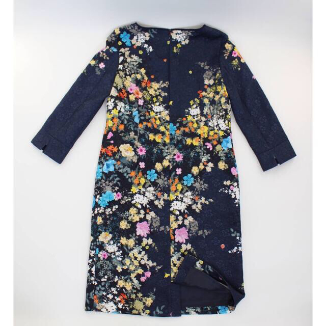 新品 75900円 オースチンリード 38 ワンピース パープル 花柄 www