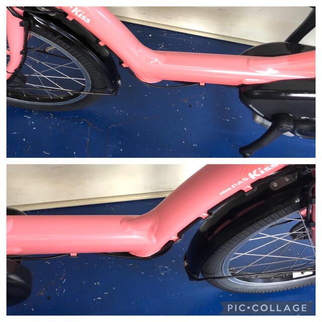 電動自転車 ヤマハ パスキッスミニ 20インチ 3人乗り 8.7ah デジタルの