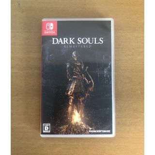 ニンテンドースイッチ(Nintendo Switch)のDARK SOULS REMASTEREDダークソウル リマスタード　 スイッチ(家庭用ゲームソフト)