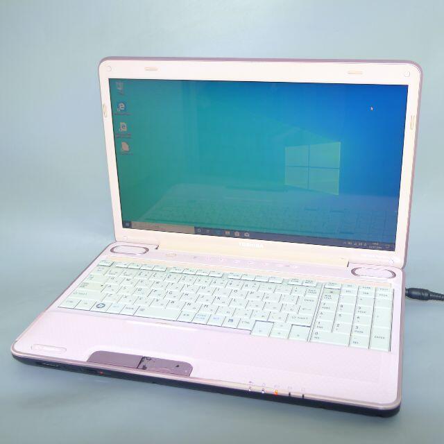 ピンク ノートPC TX/66LPK 4GB 500G Blu-ray 無線