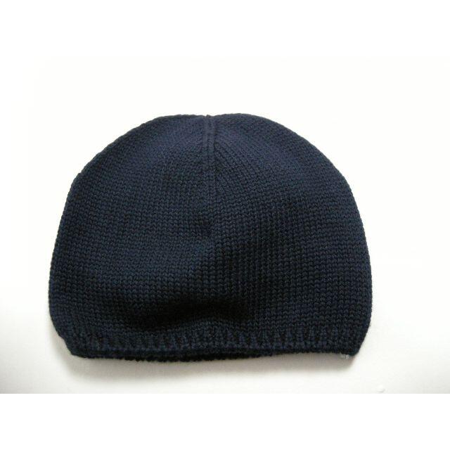 【テレビで話題】 キッズXXXSサイズ　モンクレール新品■本物■ロゴワッペン付きニットキャップ 帽子