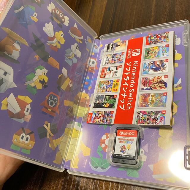 Nintendo Switch(ニンテンドースイッチ)のペーパーマリオ　オリガミキング エンタメ/ホビーのゲームソフト/ゲーム機本体(家庭用ゲームソフト)の商品写真