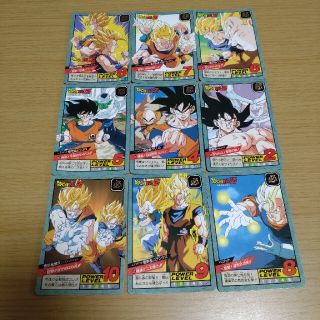 ドラゴンボール(ドラゴンボール)の1995年　スーパーバトル ドラゴンボールZ カード9枚(カード)