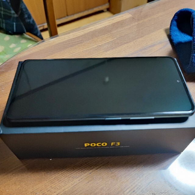 POCO F3 Night Black 8GB RAM 256GB ROM スマホ/家電/カメラのスマートフォン/携帯電話(スマートフォン本体)の商品写真