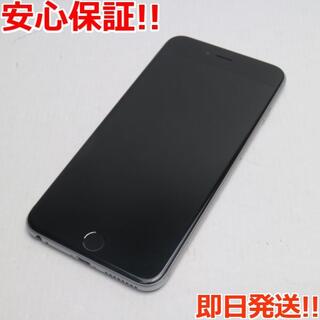 アイフォーン(iPhone)の美品SIMフリーiPhone6SPLUS128GBスペースグレイ(スマートフォン本体)