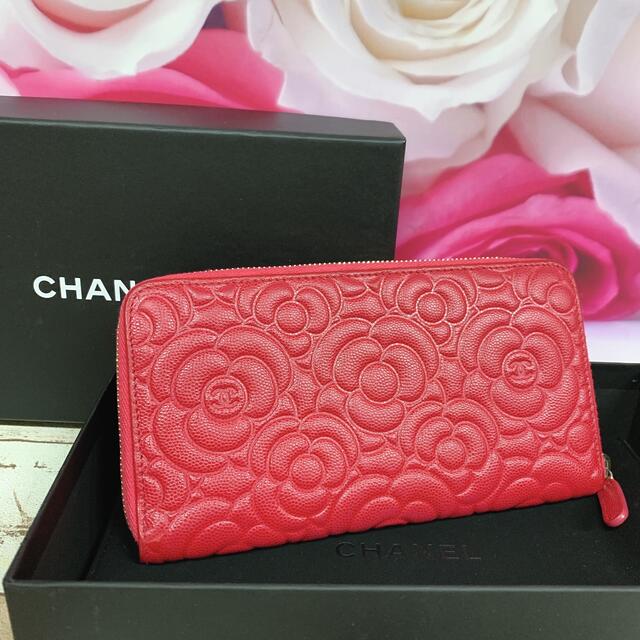 CHANEL - ✿︎専用＊CHANEL シャネル カメリア ラウンドジップ 長財布 ...