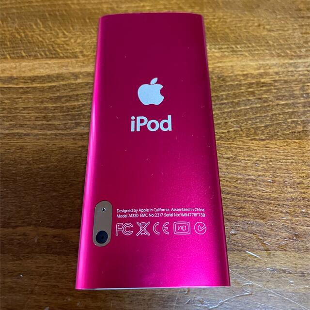 apple iPod nano 第5世代 16GB ピンク A1320 - ポータブルプレーヤー