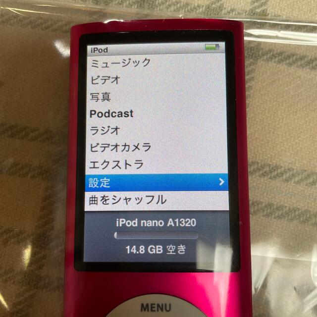 apple iPod nano 第5世代 16GB ピンク A1320
