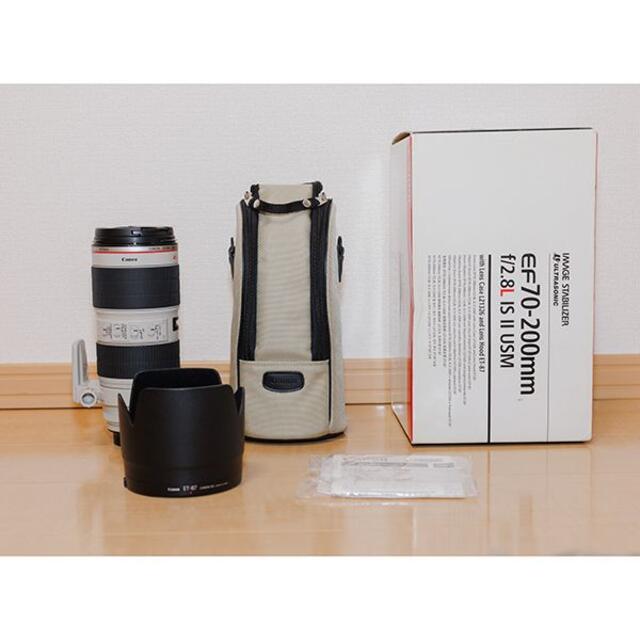 2022新入荷 Canon - CANON EF 70-200mm f2.8L IS ii USM レンズ(ズーム ...