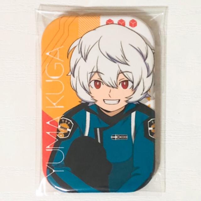 新品☆ワールドトリガー【空閑遊真】スクエア缶バッジの通販 by 新品☆ワールドトリガー【空閑遊真】スクエア缶バッジの通販 by