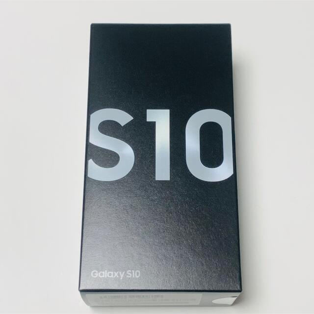 新品未開封 モバイル Galaxy S10 プリズムホワイト〇SIMロック状態