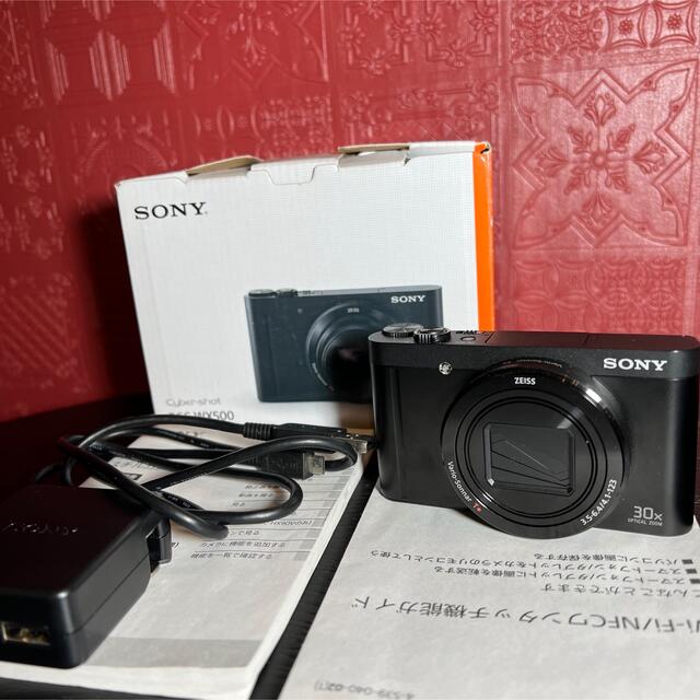 最終値下げ　美品　SONY サイバーショット　WX DSC-WX500