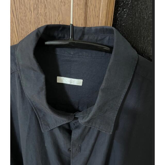 COMOLI コモリ コモリシャツ ネイビー サイズ3 20aw COMOLI コモリ コモリシャツ ネイビー サイズ3 20aw