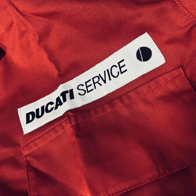 Ducati(ドゥカティ)の【非売品】DUCATI service コットンロングコート レディースのジャケット/アウター(ロングコート)の商品写真