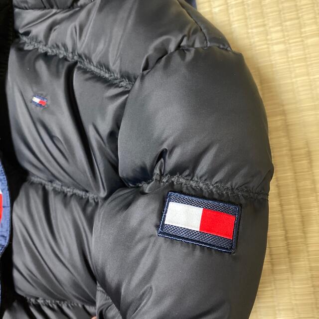 トミーヒルフィガー キッズ 130 ダウンジャケット 美品 黒 キッズ