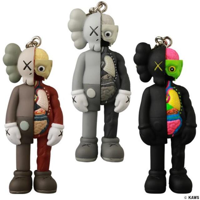 KAWS COMPANION (FLAYED) KEYHOLDER 3点セット