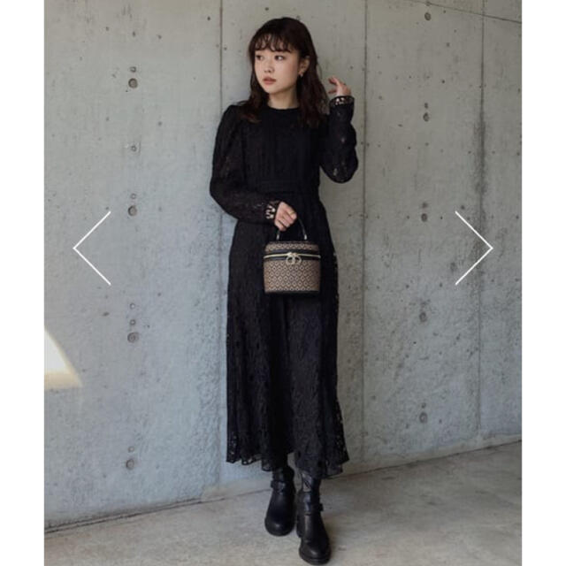 moussy(マウジー)の今だけ定価よりお安く♡MOUSSY CLASSICAL LACE ドレス レディースのワンピース(ロングワンピース/マキシワンピース)の商品写真