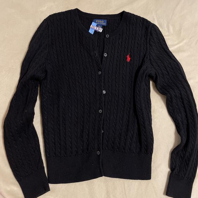 POLO RALPH LAUREN(ポロラルフローレン)のキッズ　カーディガン150 キッズ/ベビー/マタニティのキッズ服女の子用(90cm~)(カーディガン)の商品写真