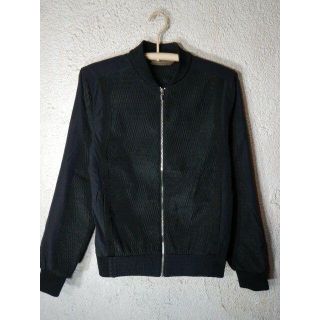 ザラ(ZARA)のo4218　ZARA MAN　ジップ　ブルゾン　エンボス加工　デザイン(ブルゾン)